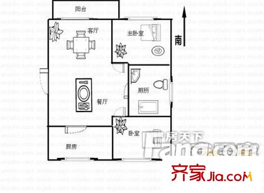 昆山 馨園小區(qū) 戶型圖