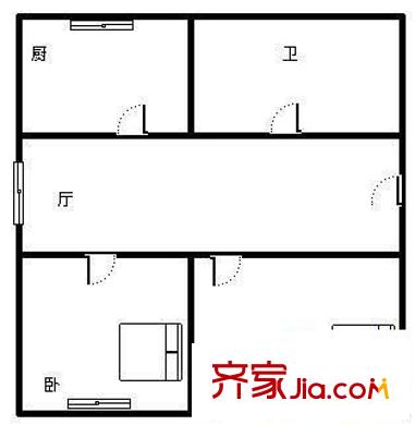 車家?guī)X小區(qū)戶型圖車家?guī)X 2室 戶型圖 2室2廳1衛(wèi)1廚