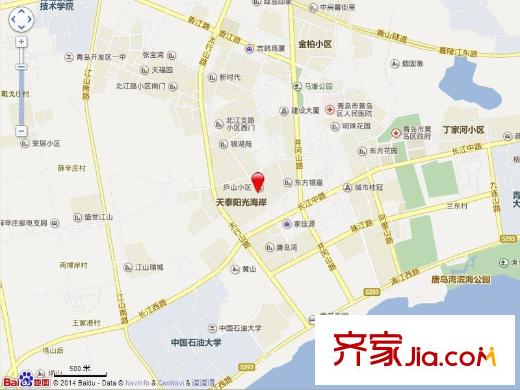 廬山小區(qū)交通圖