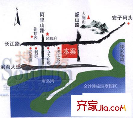 錦源尚都交通圖
