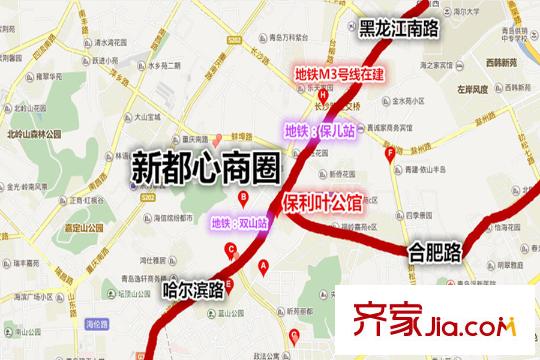 保利葉公館交通圖