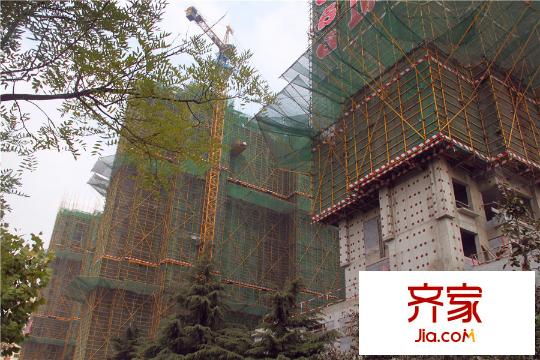 江山麗城工程進(jìn)展（2015.10.22）