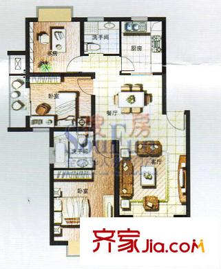 長江綠島  戶型圖