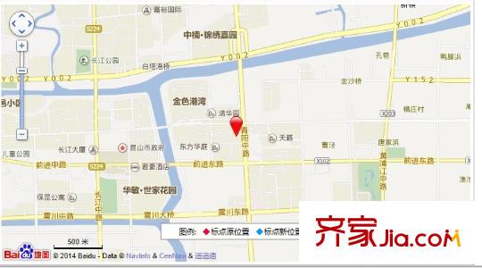 天籟花園交通圖