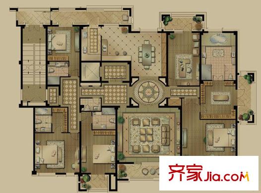 昆玉九里小區(qū)戶型圖昆玉九里  戶型圖 4室4廳2衛(wèi) 4室4廳2衛(wèi)1廚