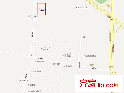 永泰花苑交通圖