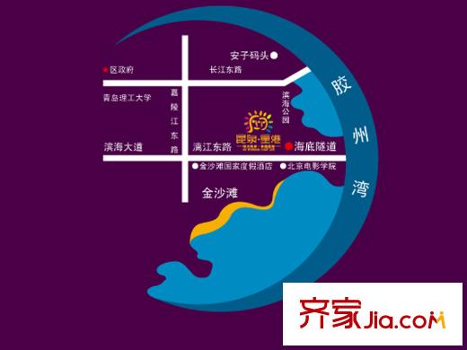 昆泉星港交通圖