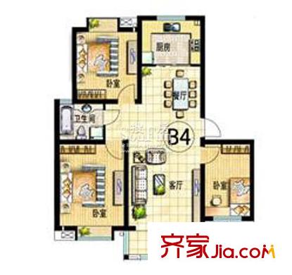 江南春堤 戶型圖