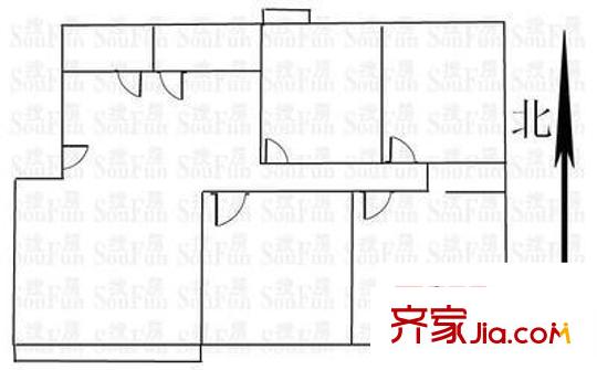 黎明清境 5室 戶型圖