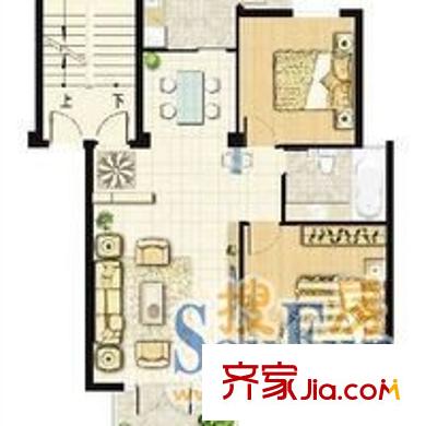 黎明清境 3室 戶型圖