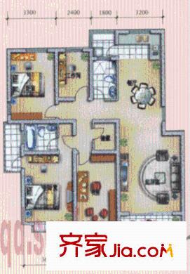 海信南嶺風情戶型圖南嶺風情 3室 戶型圖 3室3廳4衛(wèi)1廚