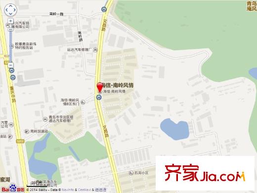 海信南嶺風情交通圖