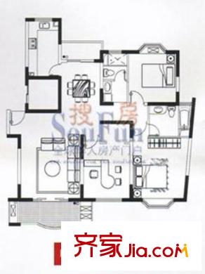 昆山 上海星城 戶型圖