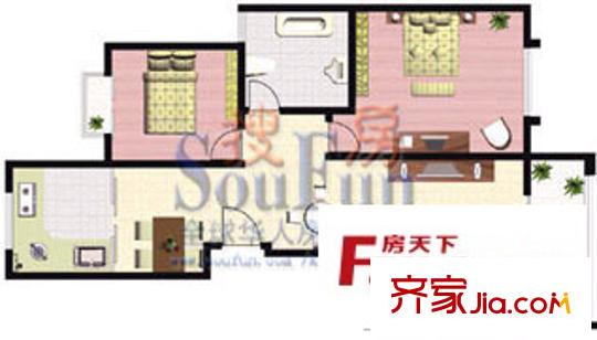 富康花園  戶型圖