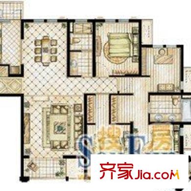 富康花園  戶型圖