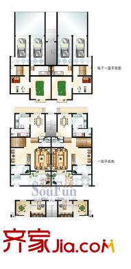 金色港灣 戶型圖