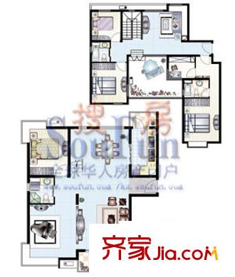 柏廬天下 戶型圖