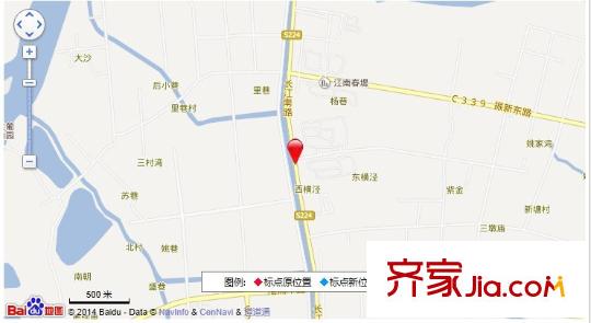 江南春堤牡丹苑交通圖