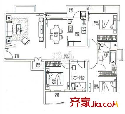 藍海LaVíe  戶型圖