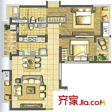 藍(lán)海LaVíe  戶(hù)型圖
