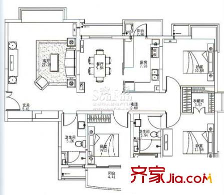 藍海LaVíe  戶型圖