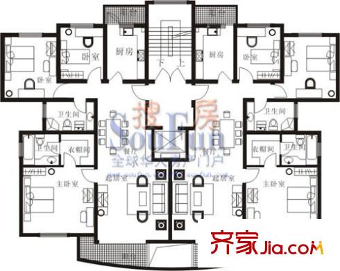 澳宇花園 戶型圖