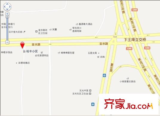 裕豐小區(qū)交通圖