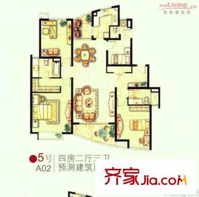 昆山 大唐花苑 戶型圖