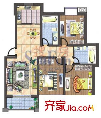 通澄花園 戶型圖