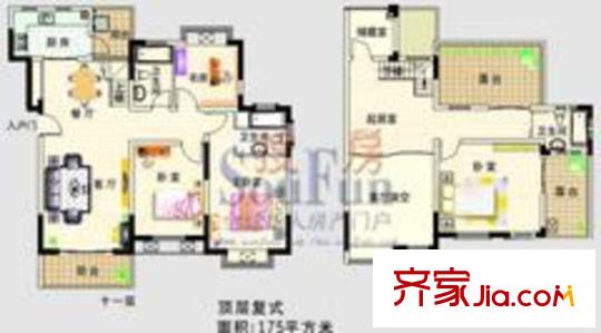 通澄花園 戶型圖