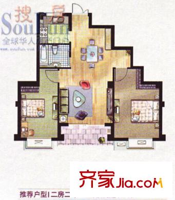 錦繡豪門 戶型圖