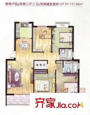 錦繡豪門 戶型圖
