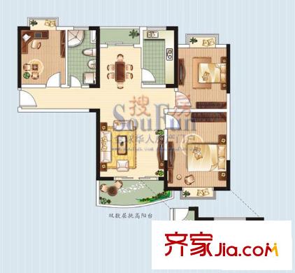 東輝鉑領(lǐng)  戶型圖