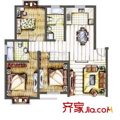 楓景苑 戶型圖