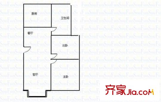 楓景苑 戶型圖