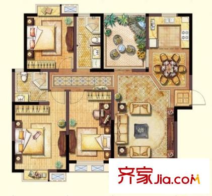 楓景苑 戶型圖