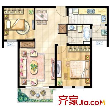 農(nóng)房?英倫尊邸  戶型圖