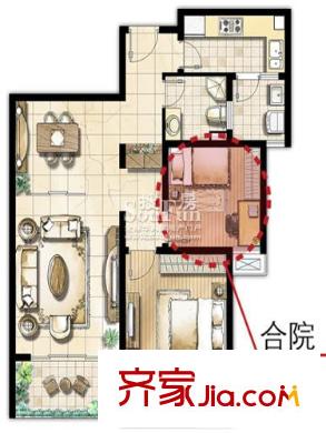 天地華城 戶型圖