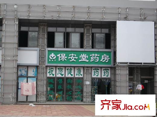 天地華城配套圖保安堂大藥房（2010-05）