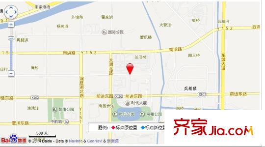 晨曦（南北）園交通圖