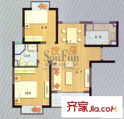 綠地21城B區(qū) 戶型圖