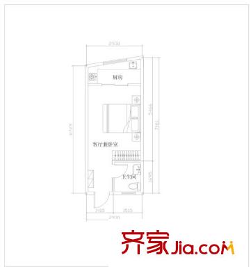 長江花園 戶型圖