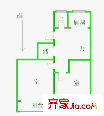 長(zhǎng)江花園 戶型圖