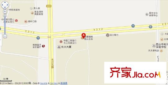 長(zhǎng)江花園交通圖
