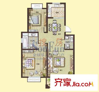 江南春天  戶型圖