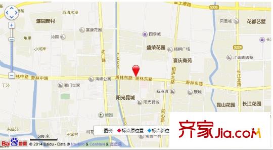 江南春天交通圖