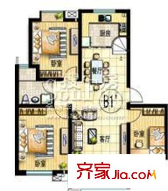 江南春天 戶型圖