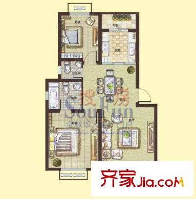 江南春天  戶型圖