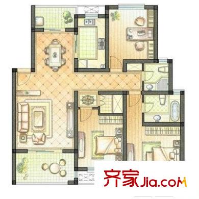 希望之城   戶型圖