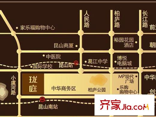 瓏庭區(qū)位圖